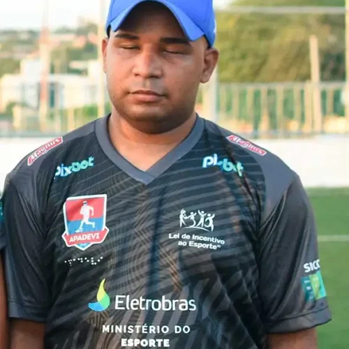Felipe Sabino - atleta | Apadevi CG - futebol de 5 para cegos