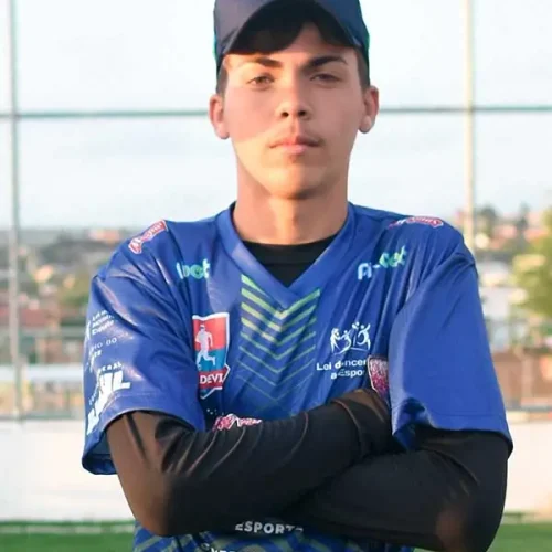 Henrique Queiroz - goleiro | Apadevi CG - futebol de 5 para cegos